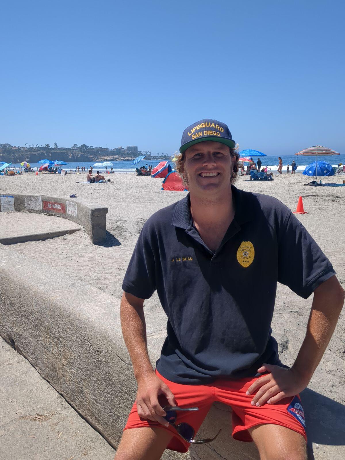 La Jolla resident James (Jimmy) Le Beau was recognized as Lifeguard II of the Year by the San Diego Lifesaving Association.