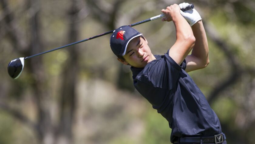 Torrey Pines senior James Song has committed to Cal for college golf.