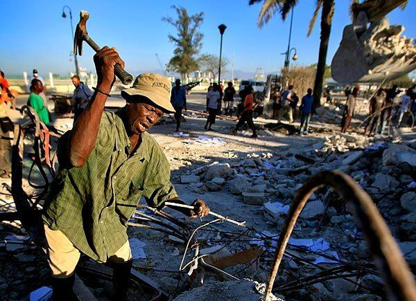 Making use of Haiti's ruins