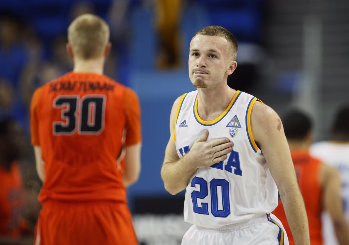 UCLA guard Bryce Alford had 22 points for the Bruins in a win over Oregon State, 75-59, on Wednesday at Pauley Pavilion.