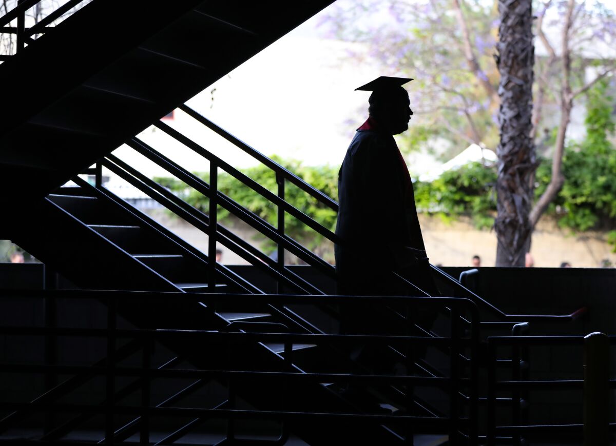 Amid the ongoing coronavirus outbreak, San Diego's colleges and universities are looking to new alternatives for teaching, offering campus services and hosting graduation ceremonies for thousands of students.