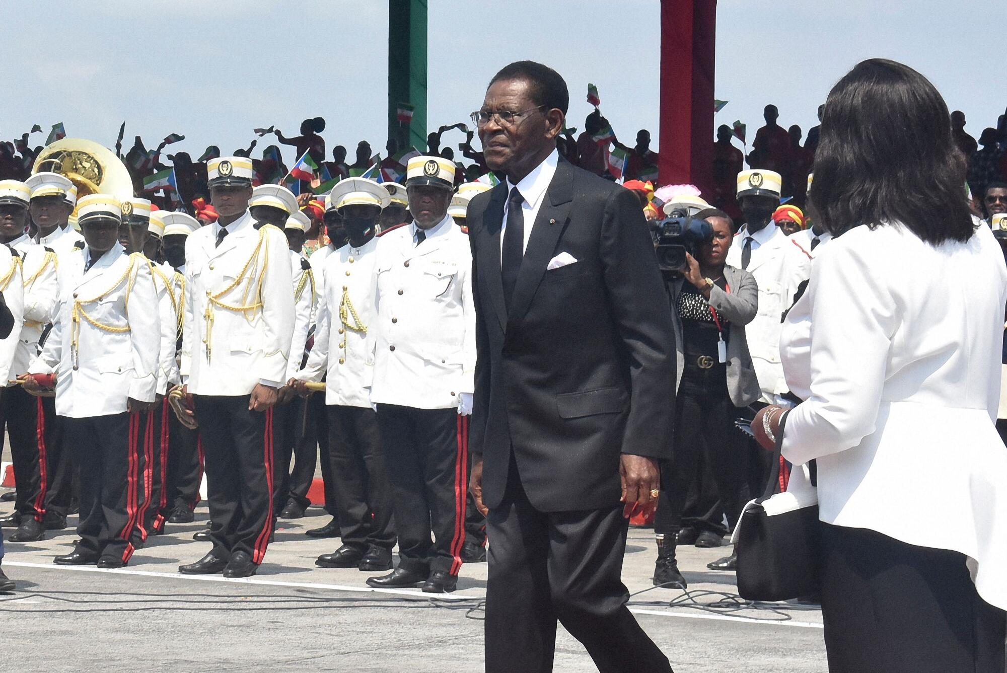 Equatorial Guinea President Teodoro Obiang Nguema Mbasogo