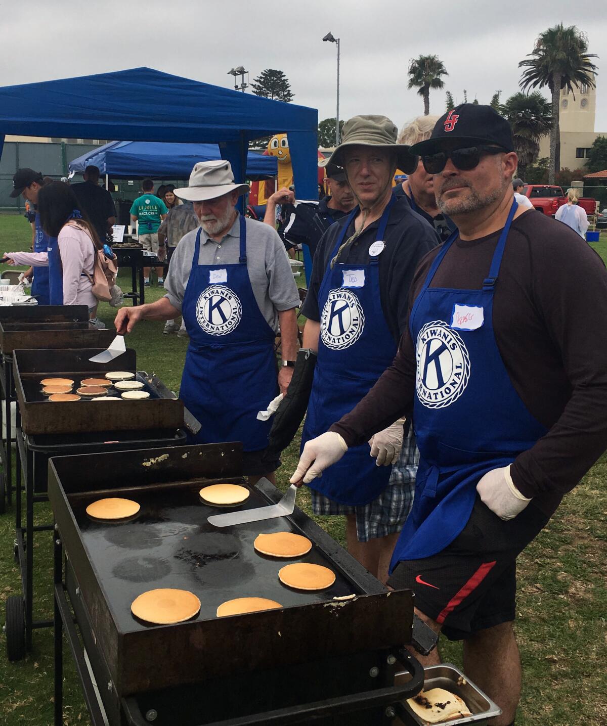 The Kiwanis Club of La Jolla pancake breakfast, shown in 2019, returns to the La Jolla Recreation Center on Sept. 18.