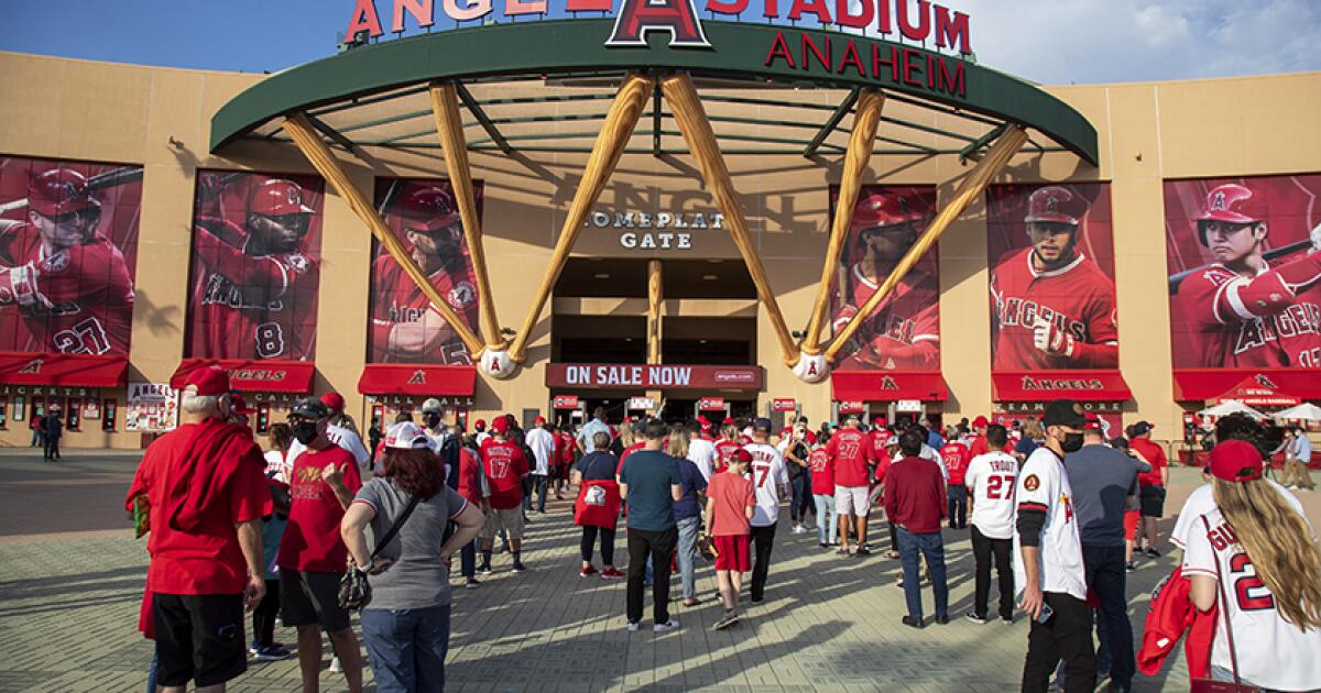 Angels agree to Anaheim request to cancel Angel Stadium sale - Los Angeles  Times