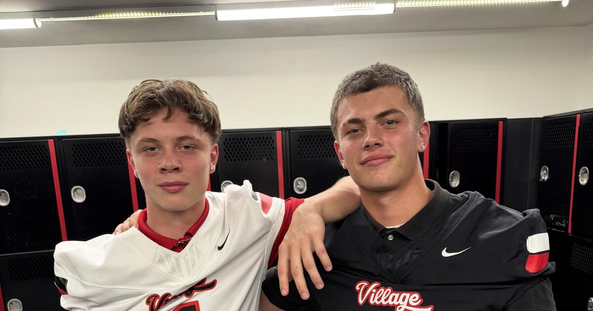 Prep talk: Oh brother, Gerhardts put on a show on and off field at Village Christian Prep talk: Oh brother, Gerhardts put on a show on and off field at Village Christian