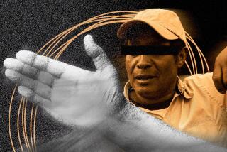 Migrant worker was backhanded by Ron Gibson.