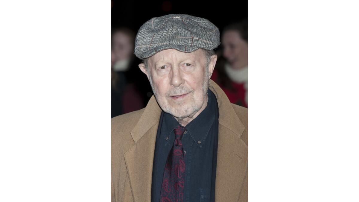 Director Nicolas Roeg, known for films such as “Performance,” “Don’t Look Now” and “The Man Who Fell to Earth,” died Friday, his son said.