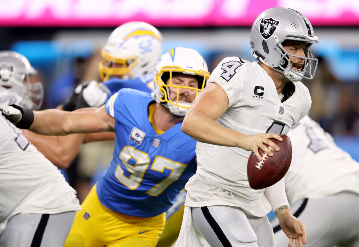 Chargers headed for premature end without Bosa, Slater