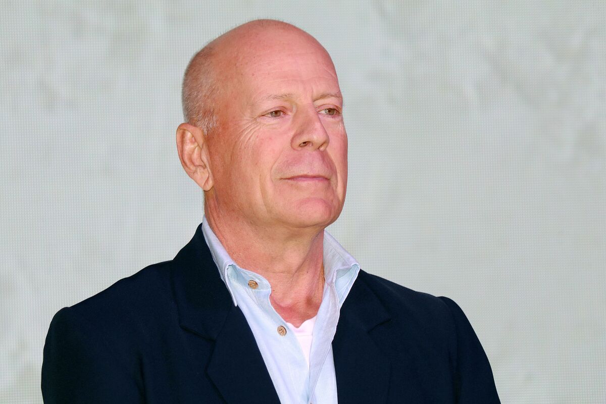 A portrait of Bruce Willis in 2019.