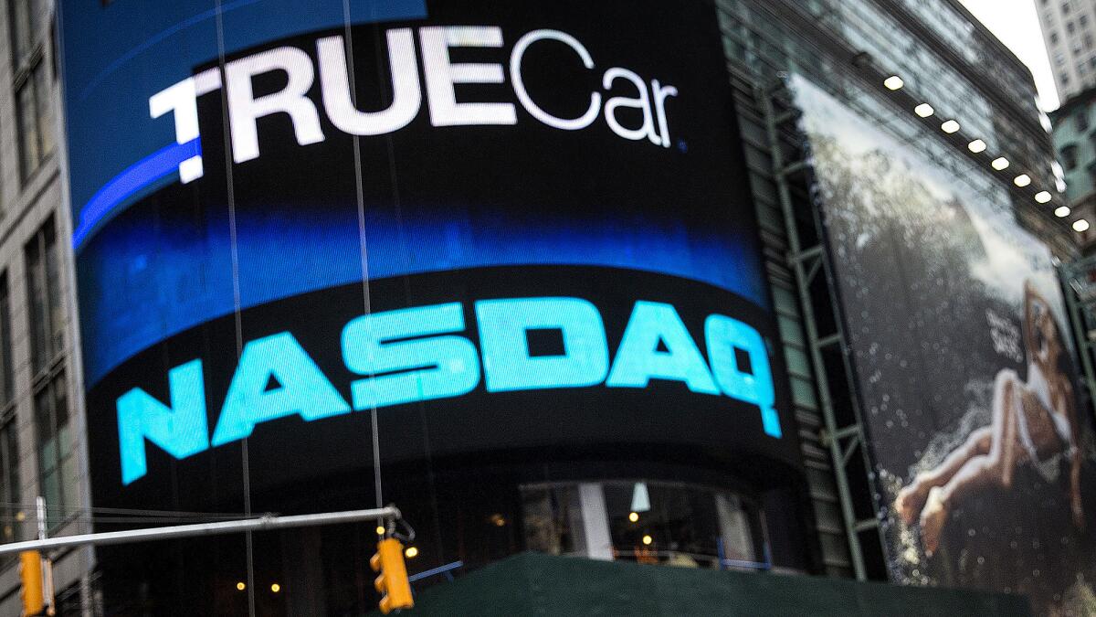 TrueCar proposes public offering to raise money.