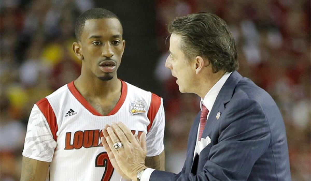 Louisville will count on Russ Smith's offensive production, good for 18.9 points per game, when they face Michigan in the NCAA tournament title game on Monday.