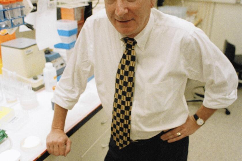 Alfred Gilman shared a 1994 Nobel Prize in physiology or medicine with Martin Rodbell of the National Institute of Environmental Health Sciences for their discovery of G proteins. The proteins help in the process of receiving signals from outside the cell and activating responses.