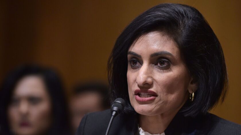 Medicaid chief Seema Verma, seen here at her Senate confirmation hearing, says the program doesn't do any good. She should look at the evidence.