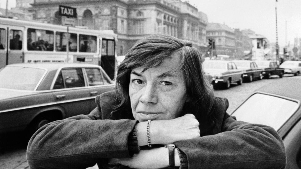 Patricia Highsmith, author of the Ripley novels. (AFP/Getty Images)