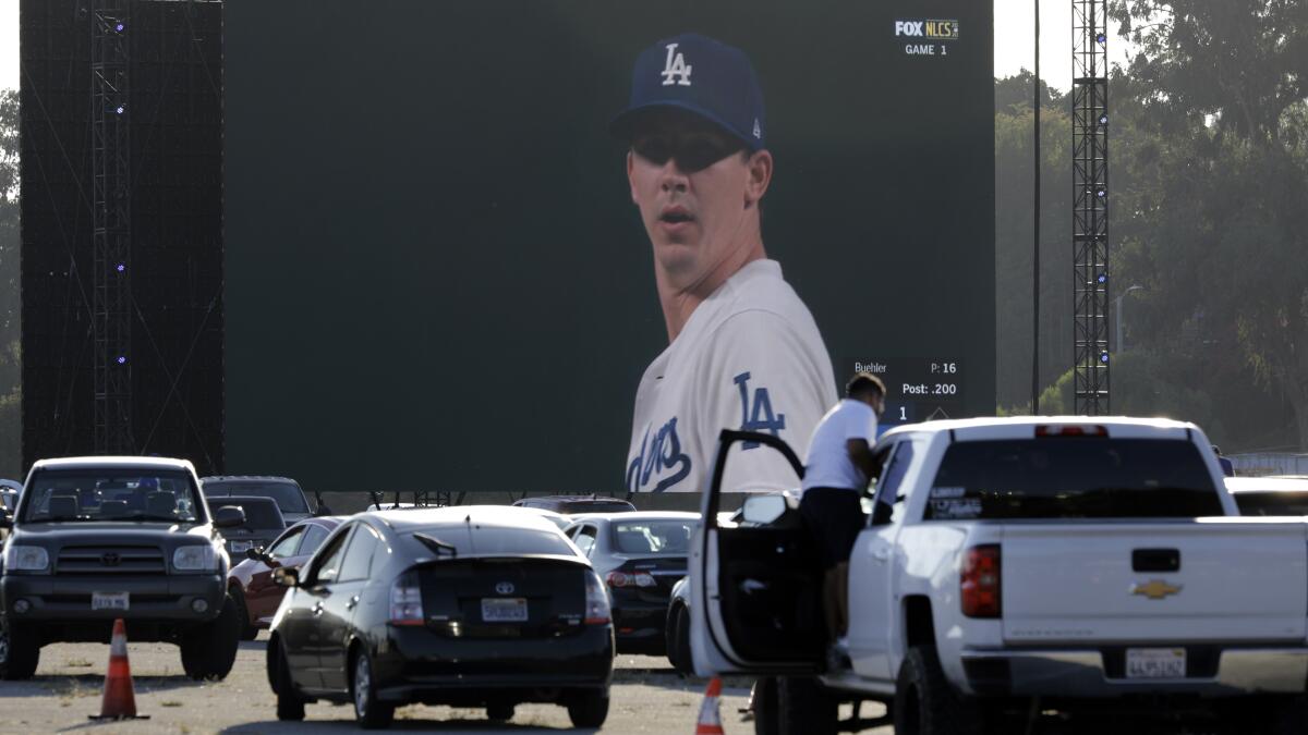 Los Angeles Dodgers Hosting NLDS Watch Parties At Dodger Stadium