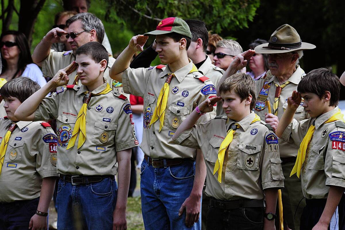 The Boy Scouts of America this week re-affirmed the organization's ban on homosexuals.