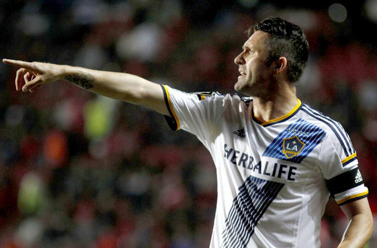 Robbie Keane provided the only goal of the game when the Galaxy defeated the Vancouver Whitecaps last week at StubHub Center.