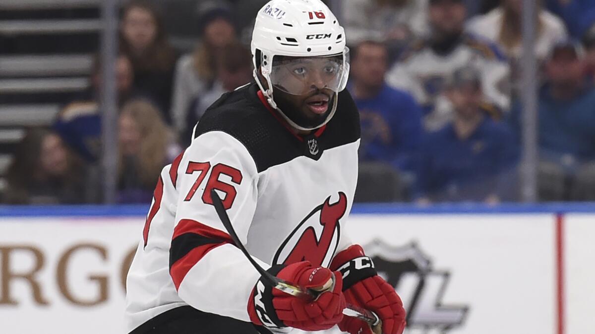 P.K. Subban intends to play in 2022-23