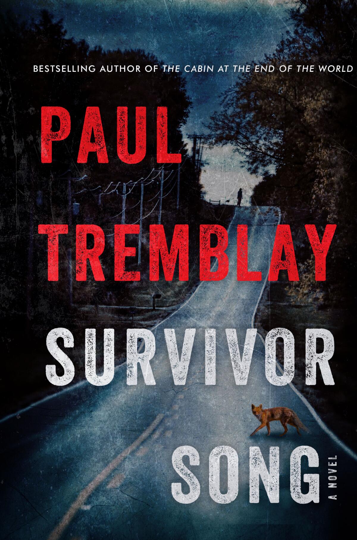 The book jacket for Paul Tremblay's "Survivor Song." 