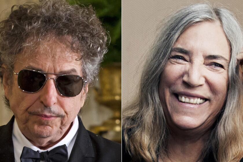 Patti Smith will perform Bob Dylan's "A Hard Rain's a-Gonna Fall" at the Nobel Prize banquet Saturday.