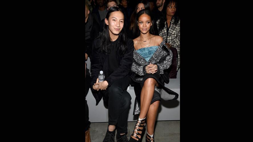 Alexander Wang and Rihanna
