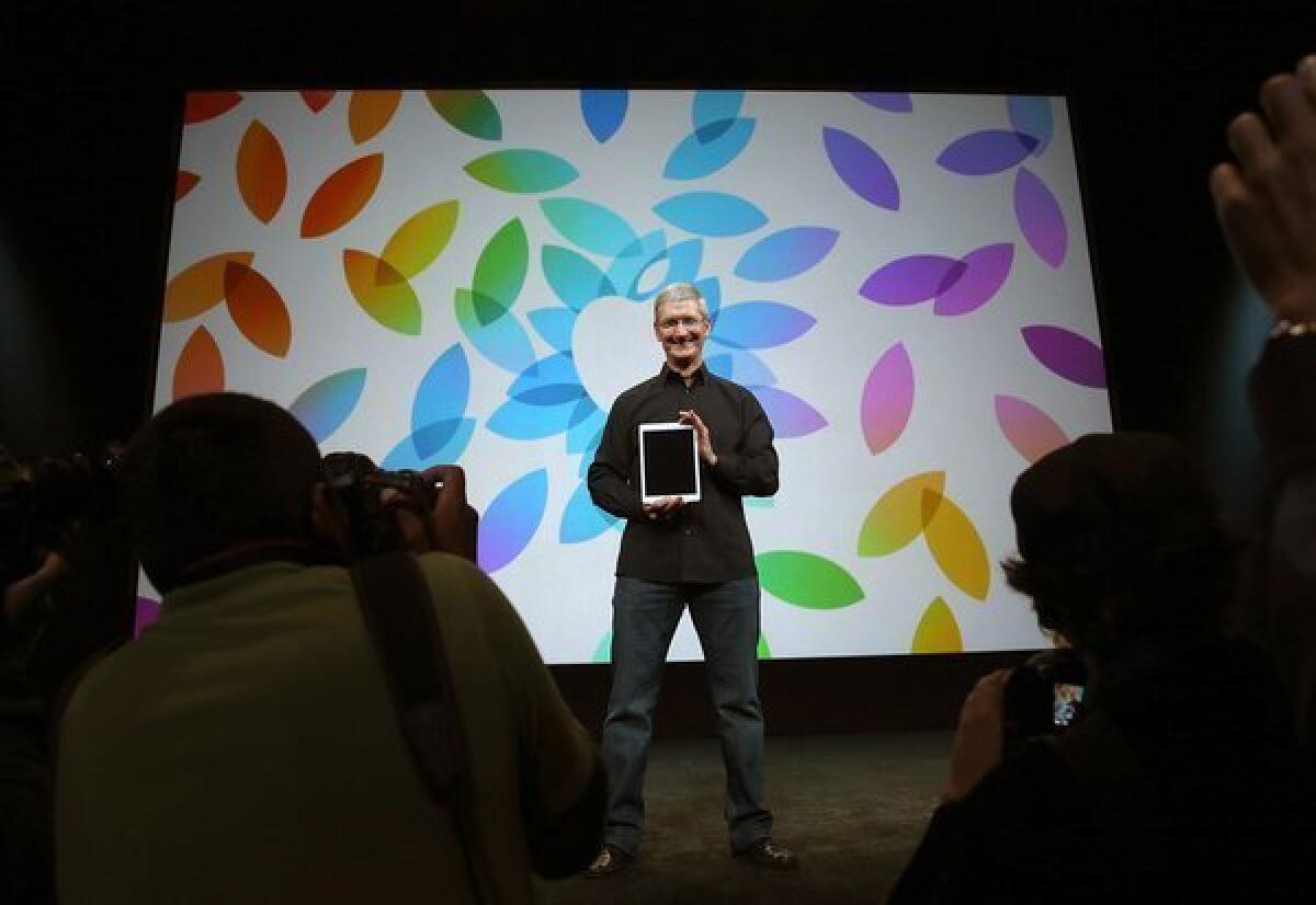 Apple CEO Tim Cook wrote an opinion piece urging the U.S. government to pass an anti-gay discrimination bill.
