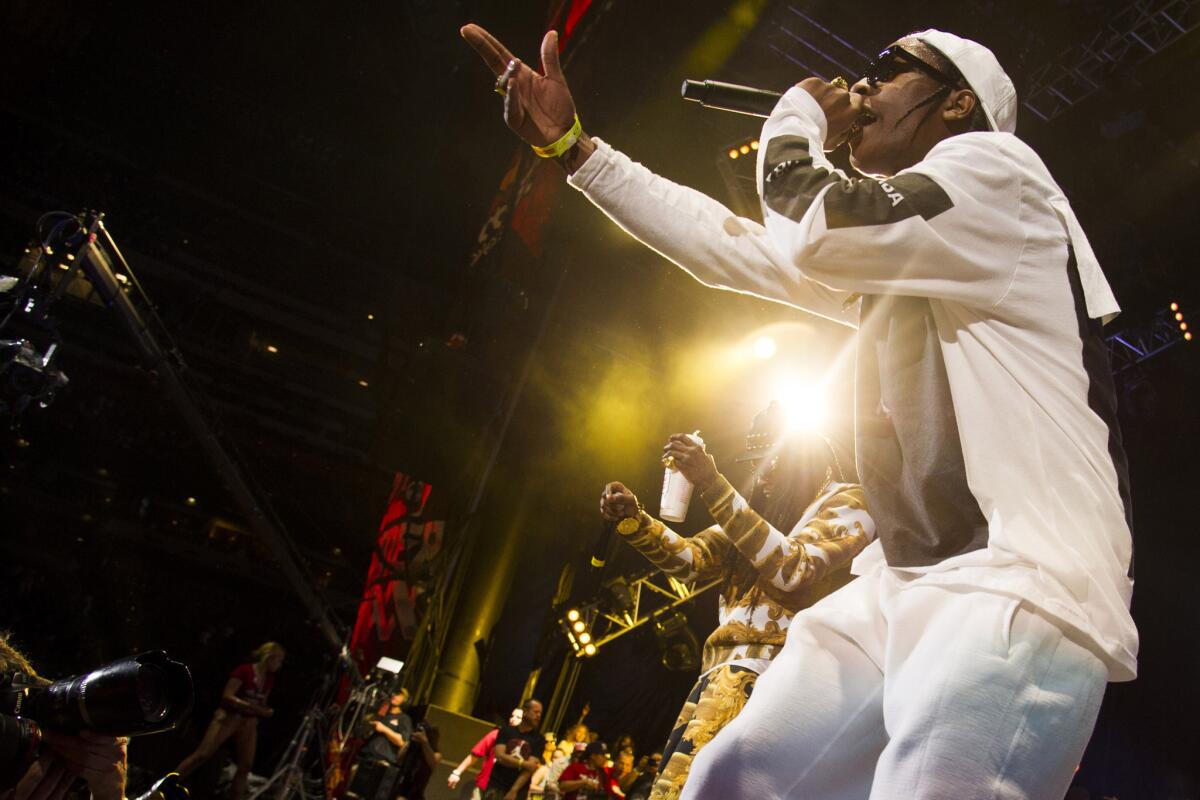 ASAP Rocky performs at the Hot 97 Summer Jam XX in East Rutherford, N.J., last year.