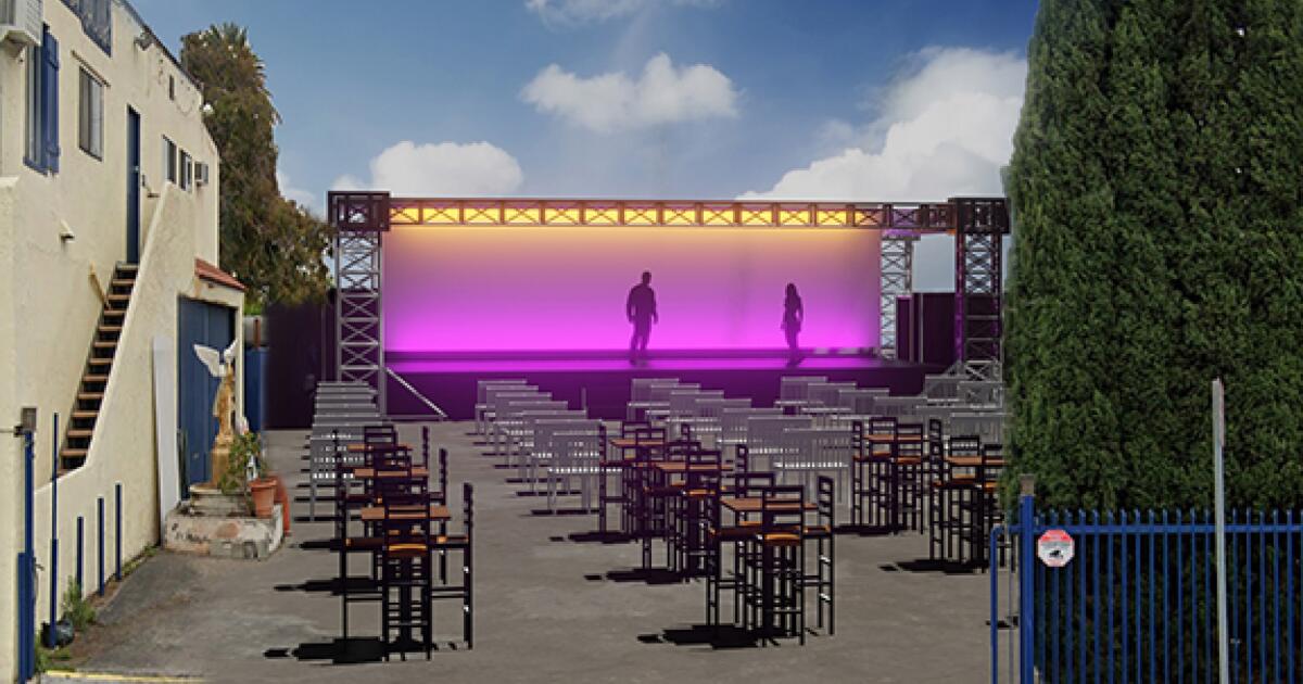 open air stage design