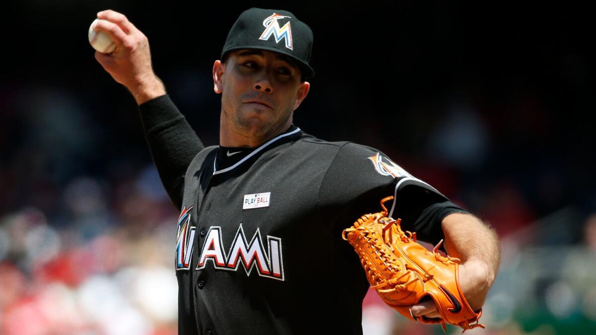 Miami Marlins pitcher Jose Fernandez died in a boating accident Sept. 25.