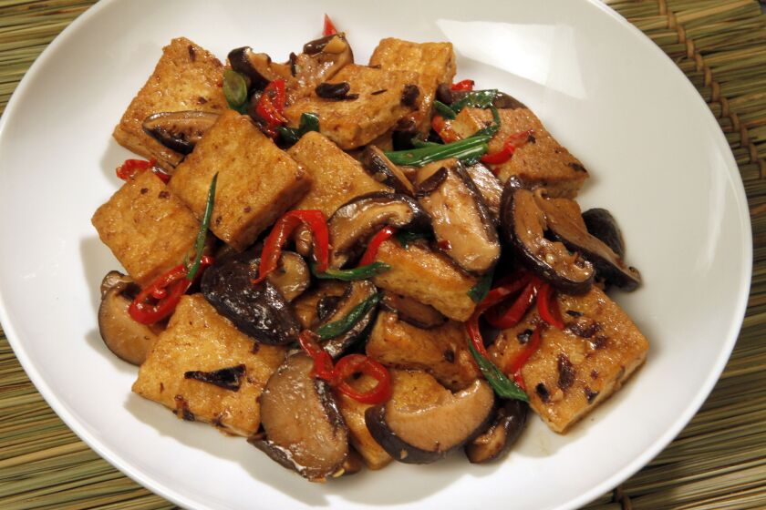 You might never miss the meat with this hearty vegetarian dish. Recipe: Vegetarian Hunan-style tofu