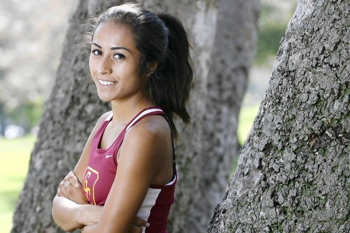 Glendale Community College's Grace Zamudio has turned in a fine year already for the Vaqueros.