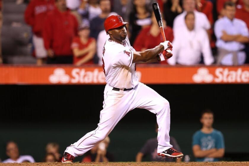 Torii Hunter was with the Angels for five seasons.