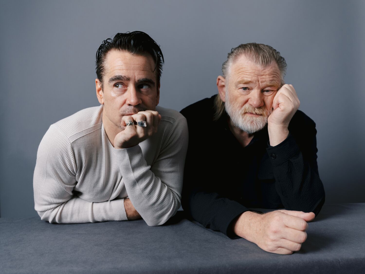 Colin Farrell and Brendan Gleeson fix the Oscars and go behind that 'Banshees' ending