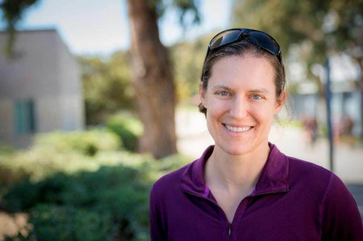 Jennifer Burney, associate professor of environmental science at UC San Diego