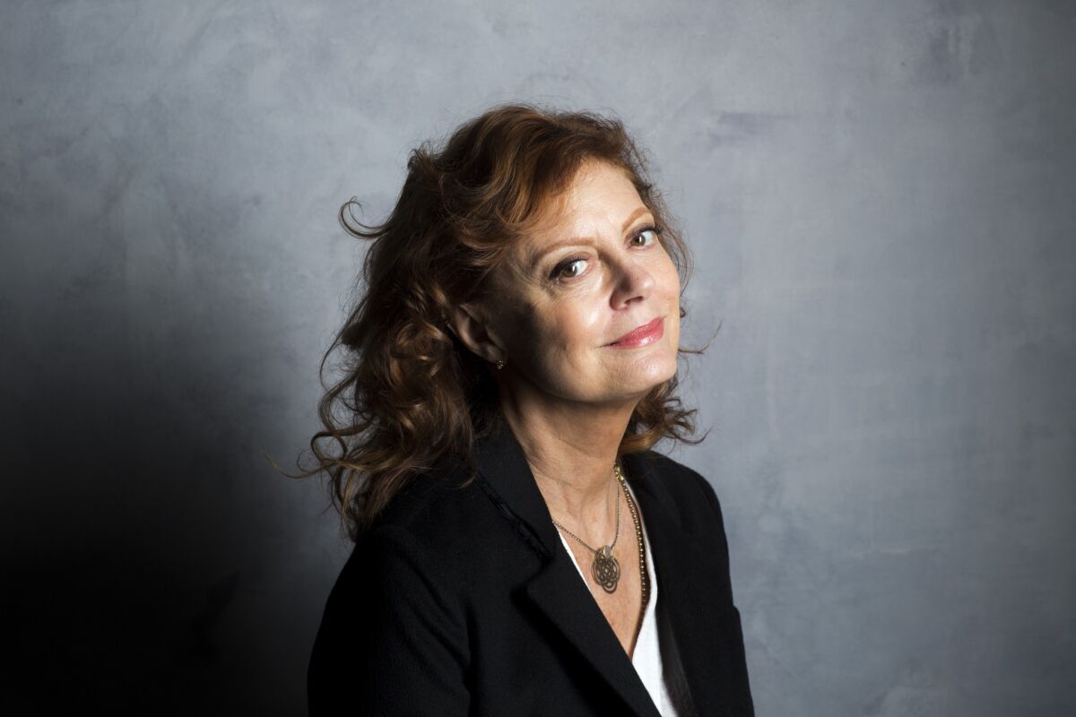 Susan Sarandon photographed in the L.A. Times photo studio at the Toronto International Film Festival on Sept. 15, 2015.