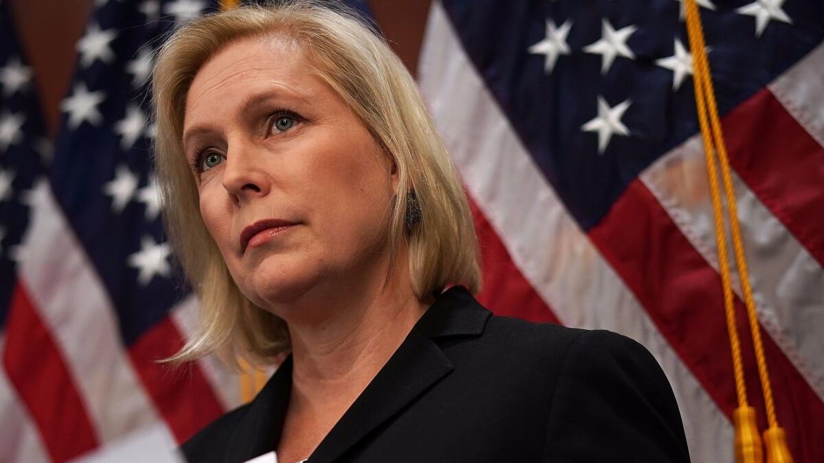 Sen. Kirsten Gillibrand (D-N.Y.) was recently the target of a sexually suggestive tweet by President Trump.