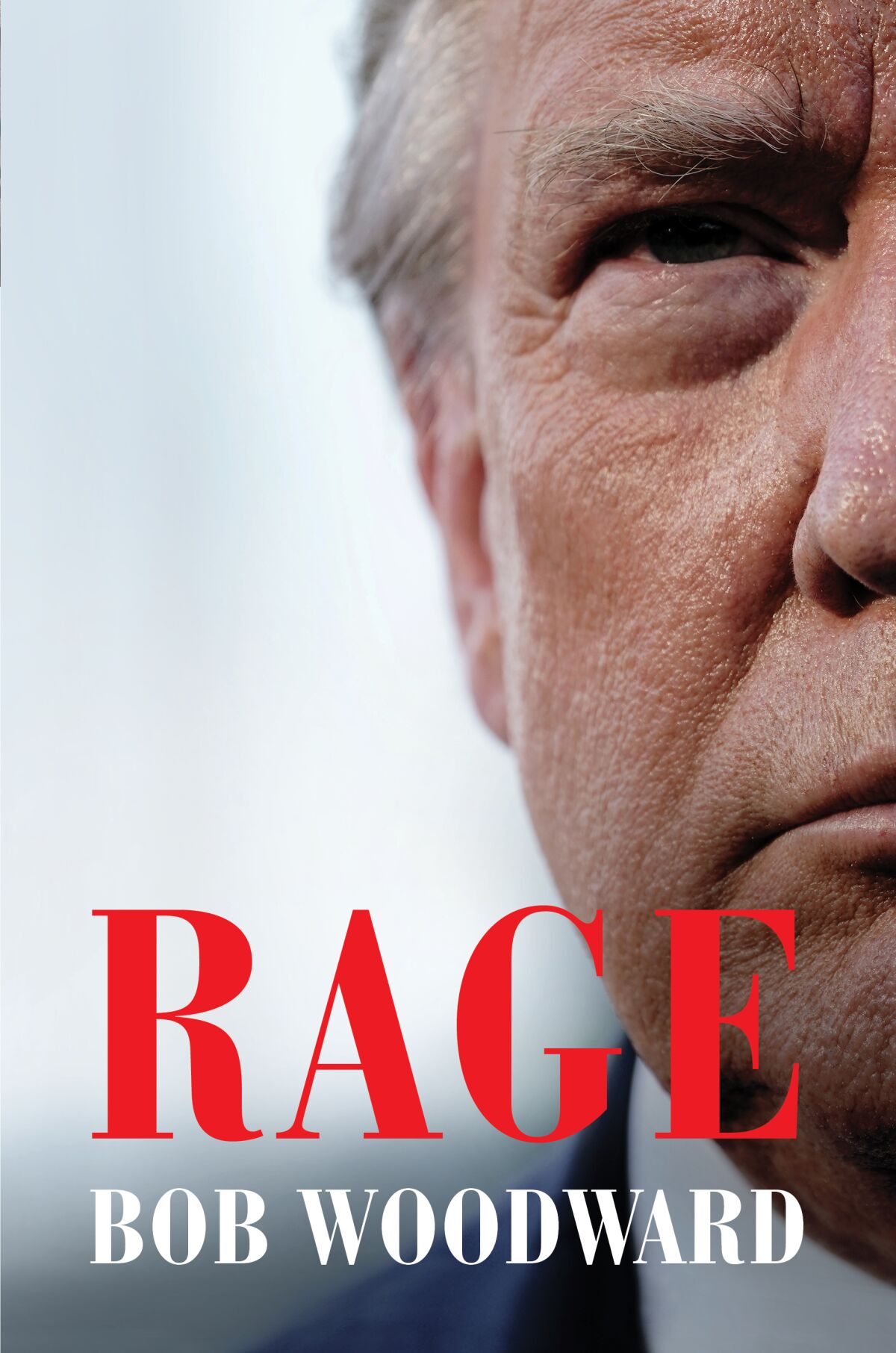 Book jacket for Bob Woodward’s of “Rage”. 