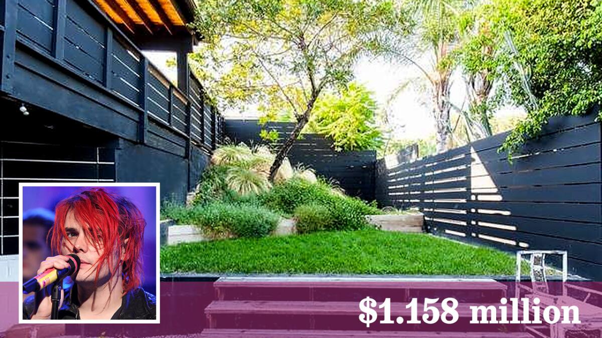 Gerard Way of My Chemical Romance fame has sold his home in Highland Park.