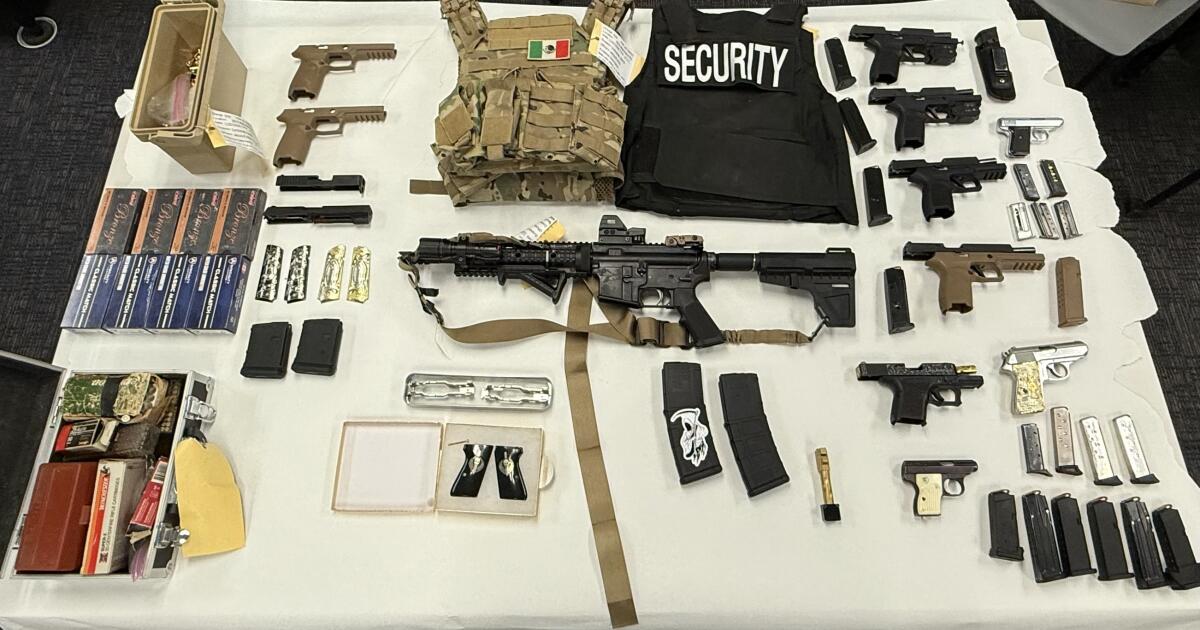 Three arrested on suspicion of illegally manufacturing guns in Ventura County Three arrested on suspicion of illegally manufacturing guns in Ventura County