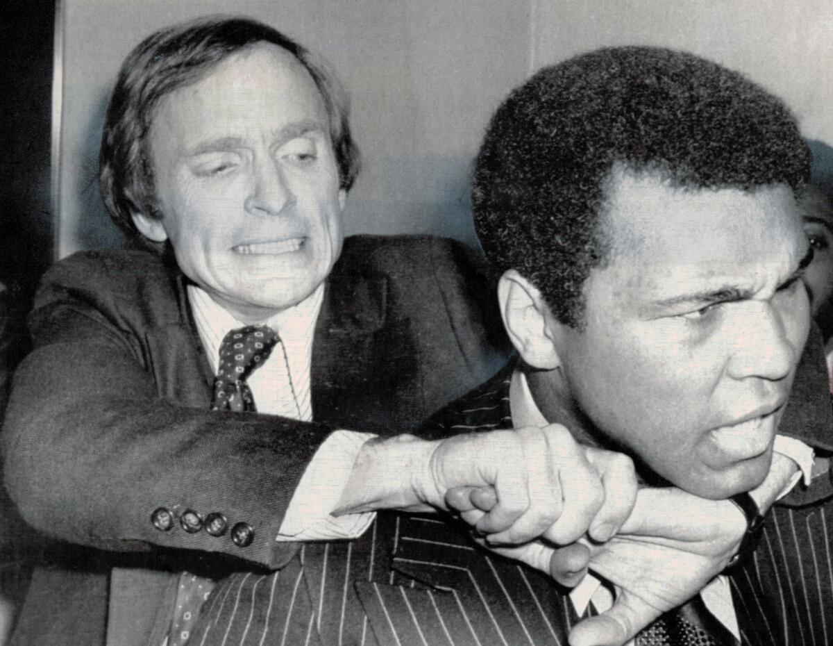 Muhammad Ali made more than a dozen appearances on Dick Cavett's various talk shows.