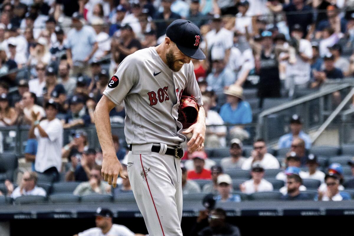 Red Sox's Chris Sale to Miss the Rest of the Regular Season - The New York  Times