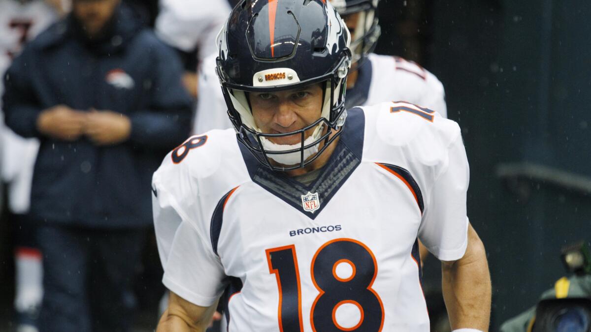 Like John Elway, Denver Broncos QB Peyton Manning has chance to