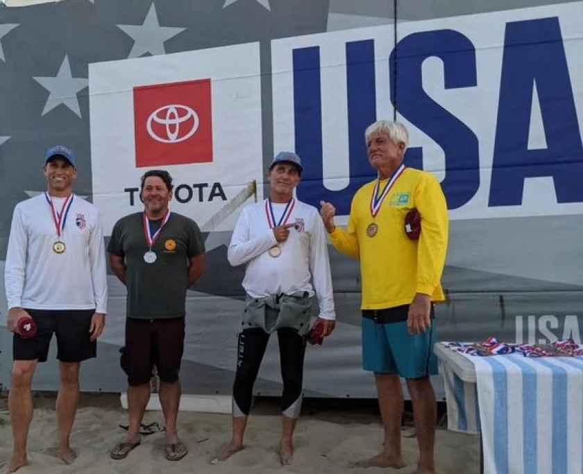 Men's 45 & Over finalists