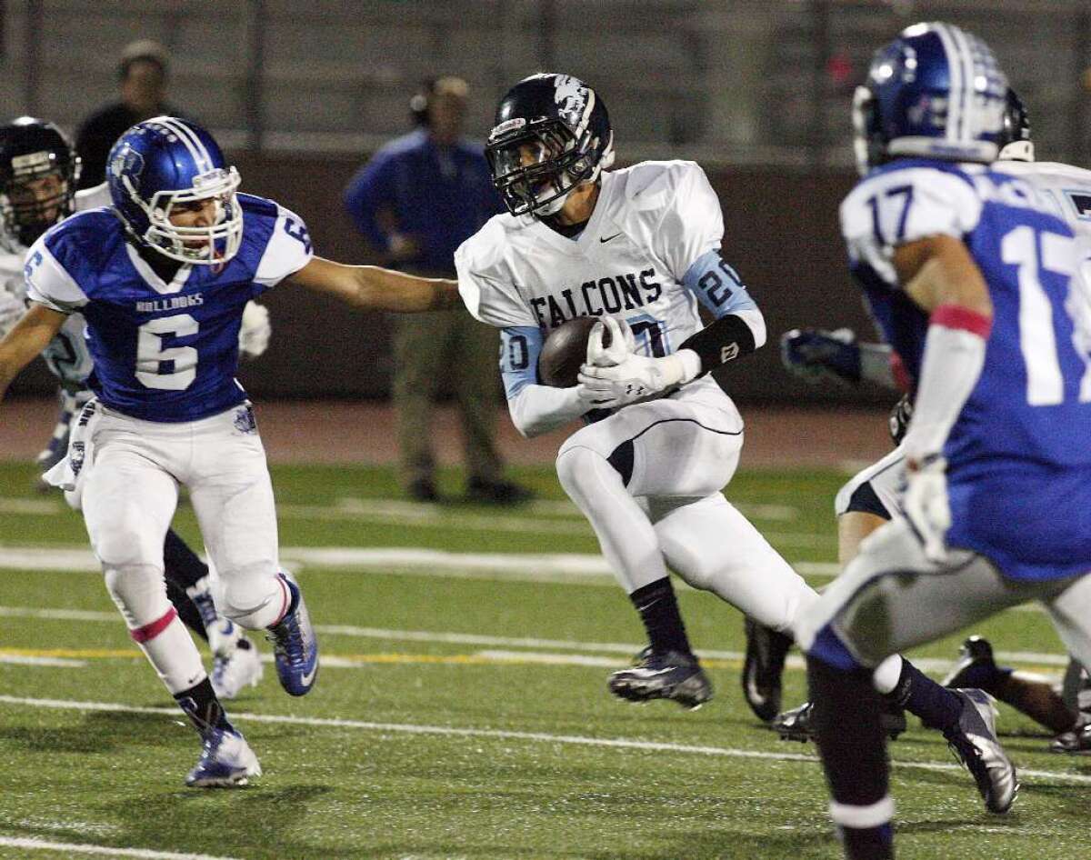 ARCHIVE PHOTO: The Burbank and Crescenta Valley high football teams are both considered strong contenders for the Pacific League championship in 2013.