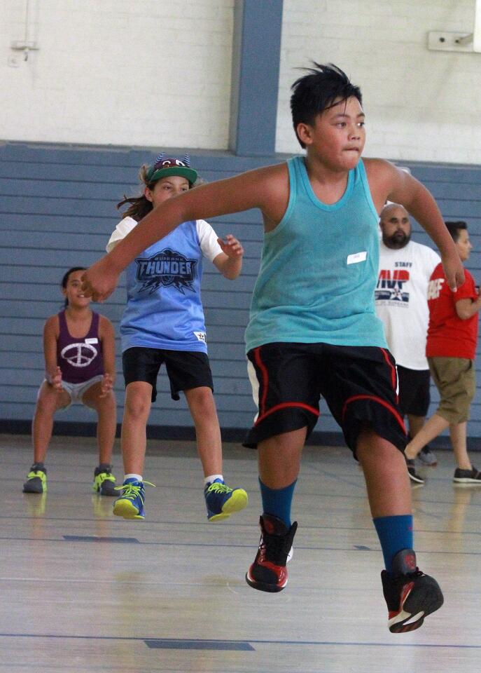 Photo Gallery: MVP Basketball Camp in Burbank