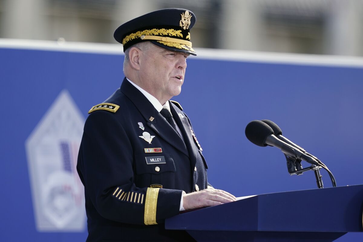 U.S. Joint Chiefs Chairman Gen. Mark Milley