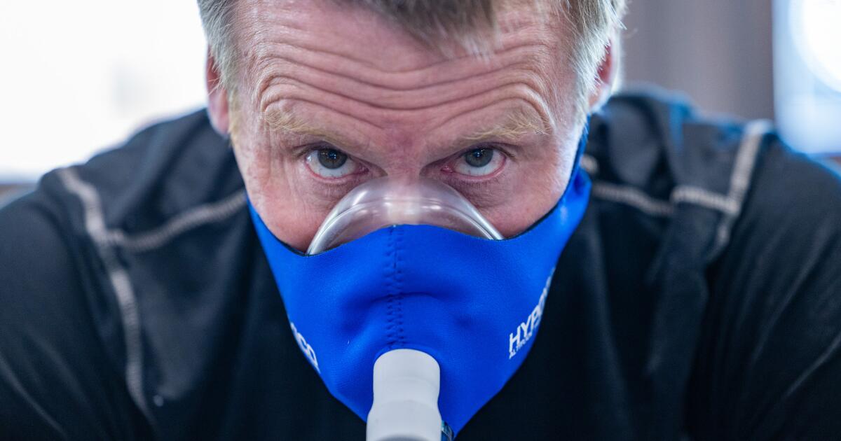 California climbers train for Mt. Everest from the comfort of their own beds California climbers train for Mt. Everest from the comfort of their own beds