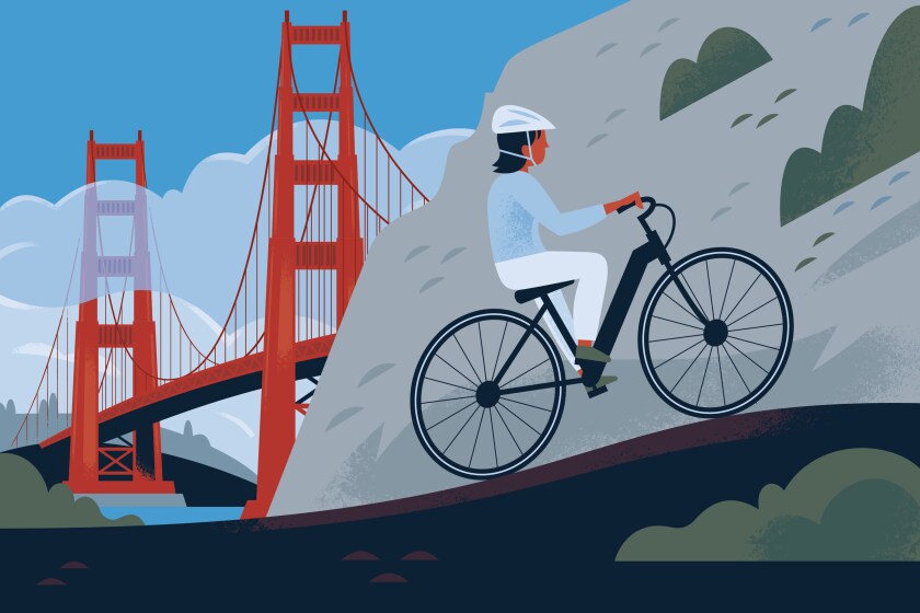 I had tons of fun riding an e-bike in a national park. I also broke the law. Oops…