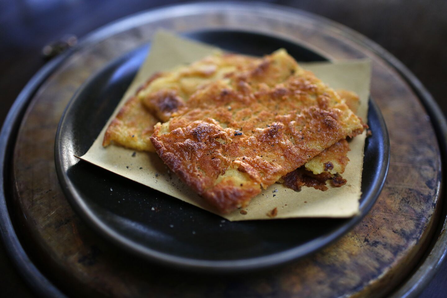 Farinata, a crepe made with chickpea flour, isn't listed on the menu. So ask for it. It's a treat from Genoa.