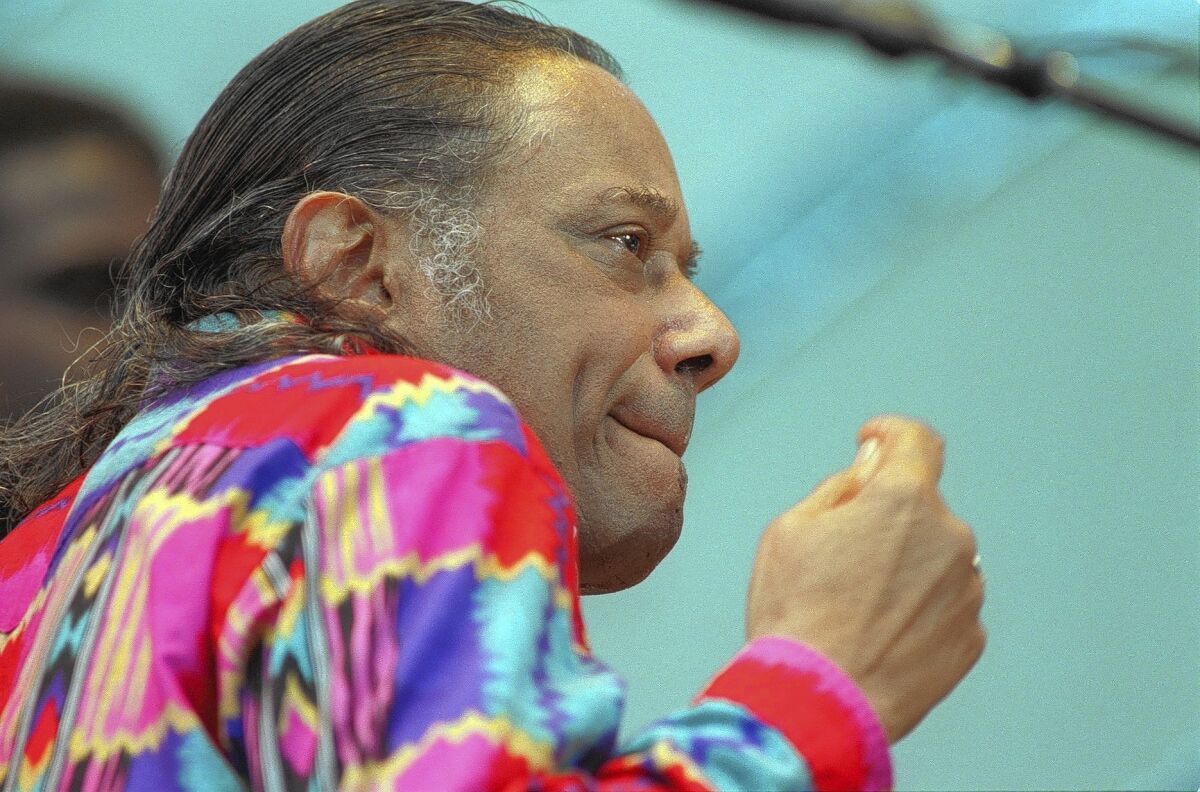 Horace Silver at the 1995 Playboy Jazz Festival at the Hollywood Bowl.
